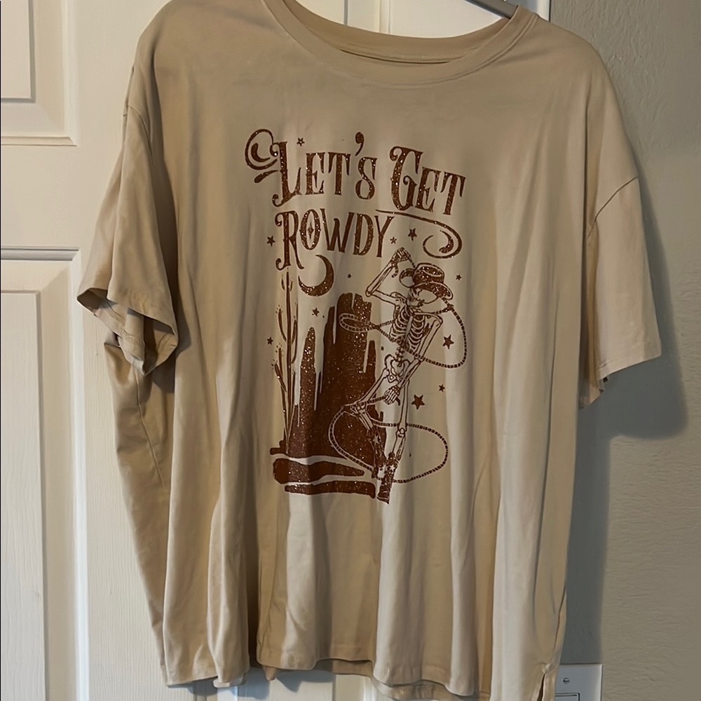 Let's Get Rowdy Graphic Tee